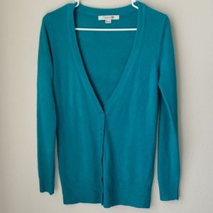 Teal Cardigan